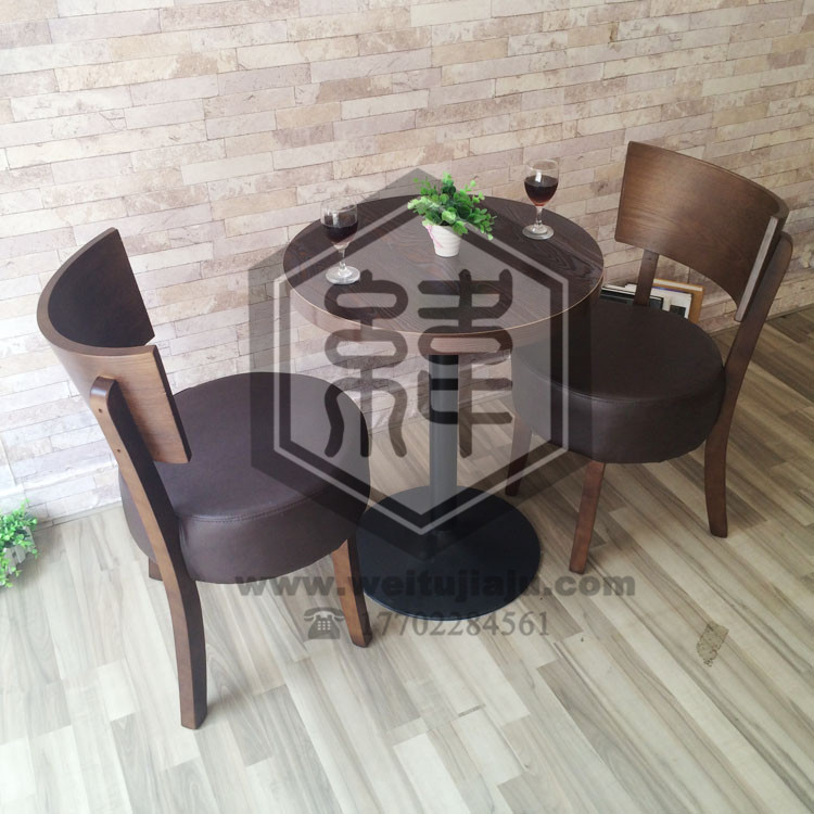 天津食堂餐桌椅，天津快餐餐桌椅圖片