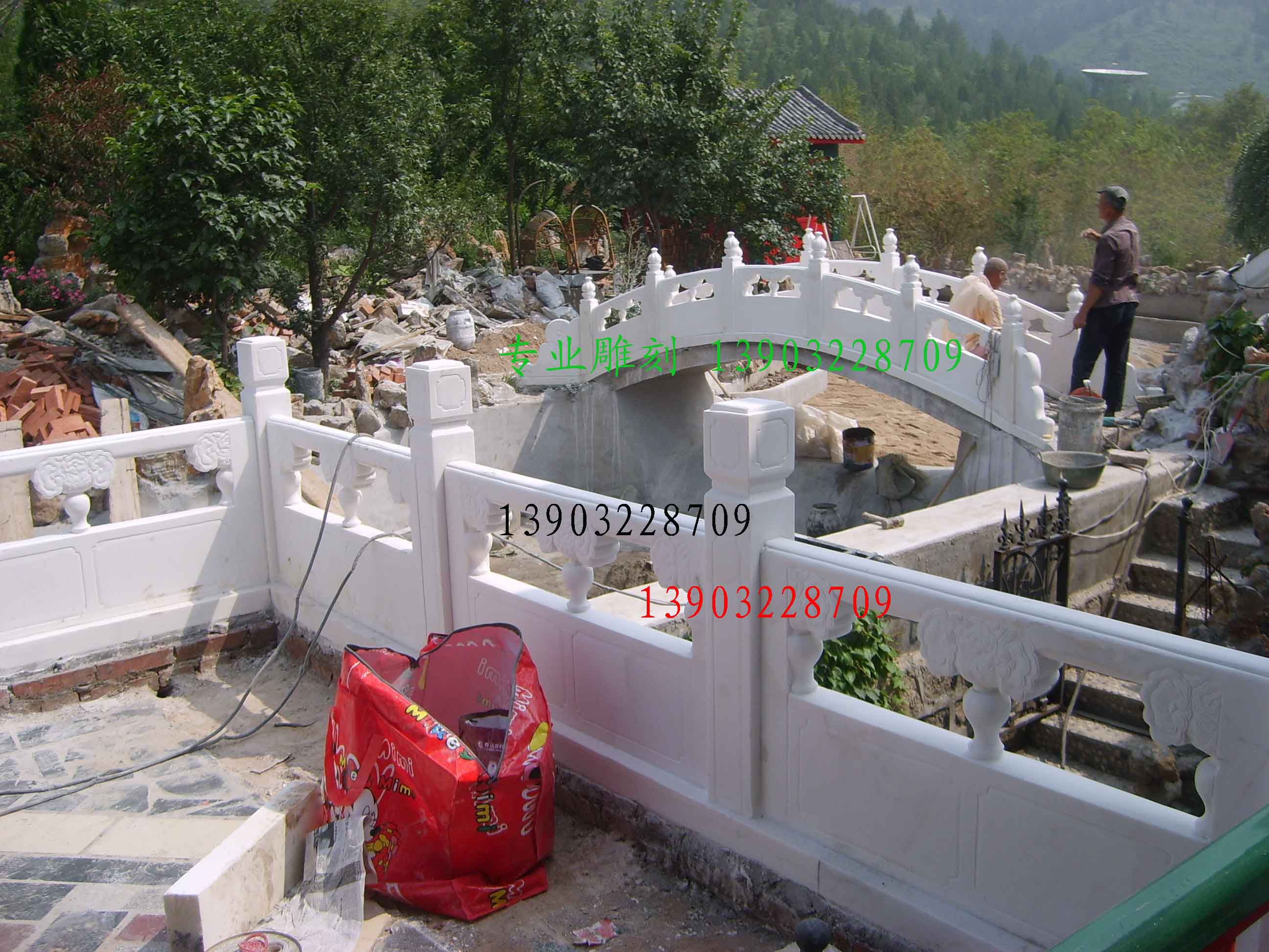 遼寧漢白玉護(hù)欄圖片/遼寧漢白玉護(hù)欄樣板圖 (2)