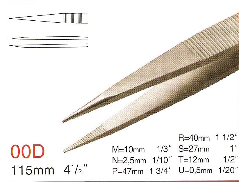 坚硬牢固 尖头镊子\00D-SA图片
