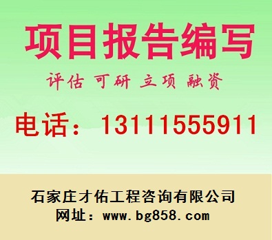 石家庄化工可行性研究报告范文编写安全可靠图片