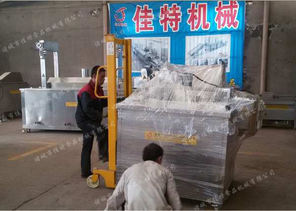 全自動油炸機圖片