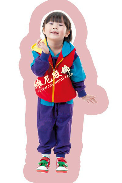 供应秋冬幼儿园服马甲价格，首选小号角服装有限公司图片