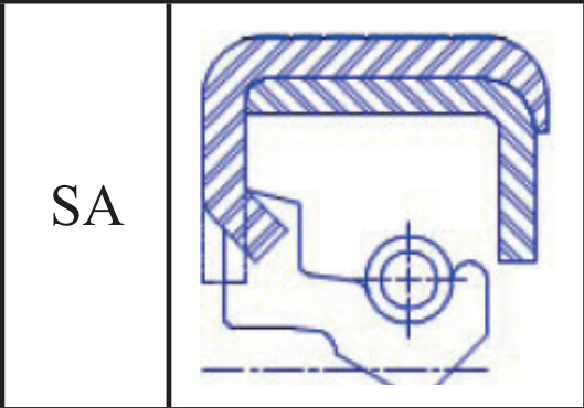 SA型进口高压油封图片