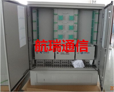 供应576芯三网合一光缆交接箱-生产厂家  冷轧板576芯三网合一光缆交接箱