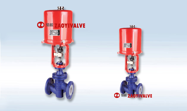供应慥毅ZDLPF衬氟电动单座调节阀阀门采购中心图片