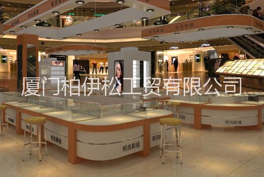 供应厦门专业眼镜展示柜生产厂家定做图片