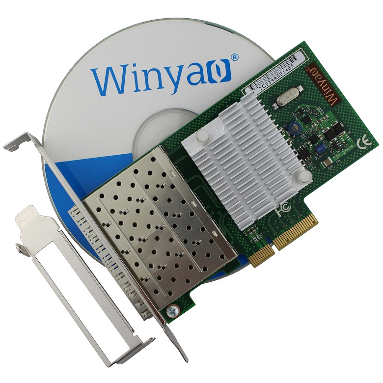 WYI350F4-SFP PCI-E四口千兆服务器图片