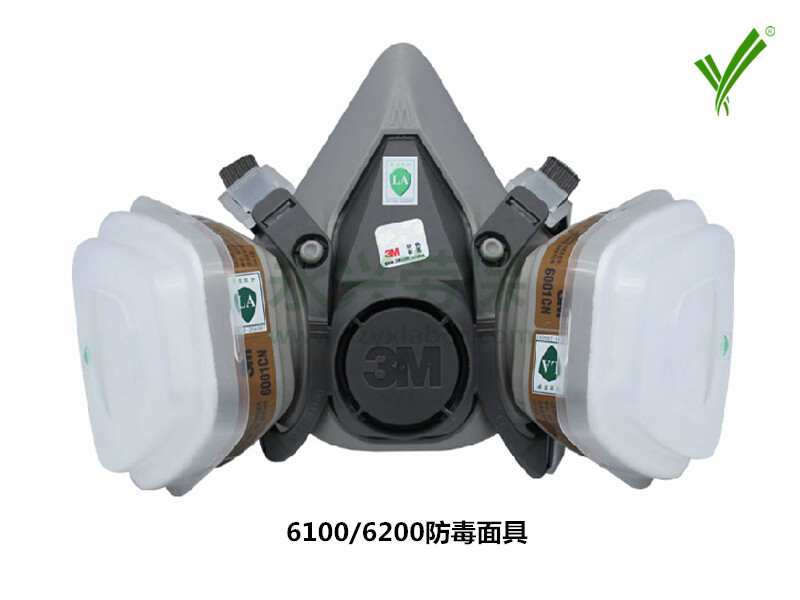 供应用于防护有机蒸汽的永兴劳保供应正品3M6200防毒面具图片