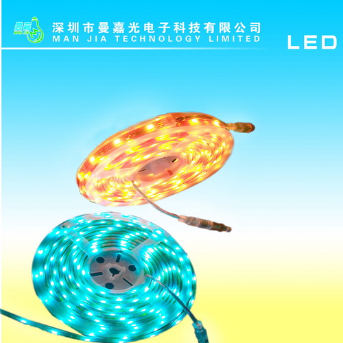 供应60灯led灯带12v.24v，5050软灯条图片