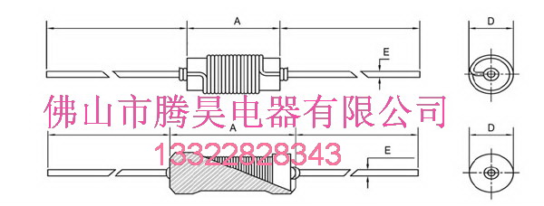 供应RWW4X15磁棒卧式电感A