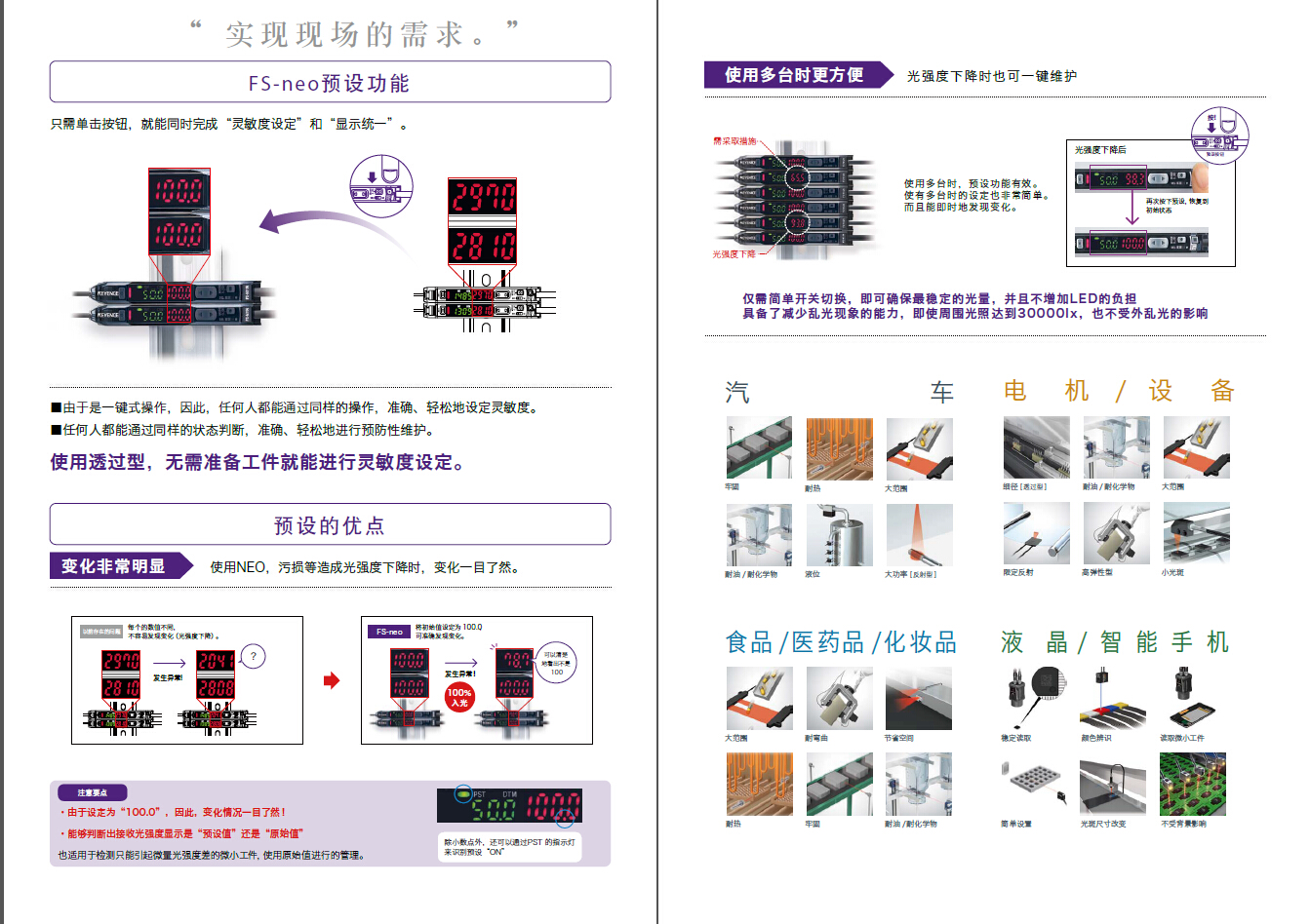 供应用于生产线检测的PZ-V31P PZ-M61P PZ-V75基恩士