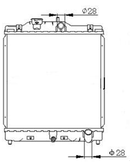 本田水箱散热器图片