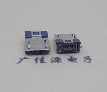 手机连接器，microUSB公头,90度插图片