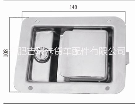 供应用于的汽车工具箱锁不锈钢工具箱锁汽车工具箱锁方形不锈钢锁配电柜门锁货柜门锁拖车工具箱锁图片