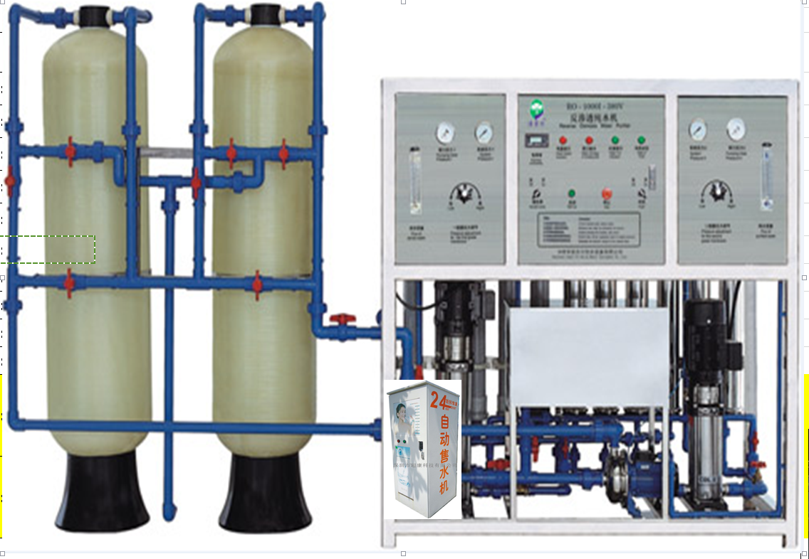 超康2T/H单级RO设备图片