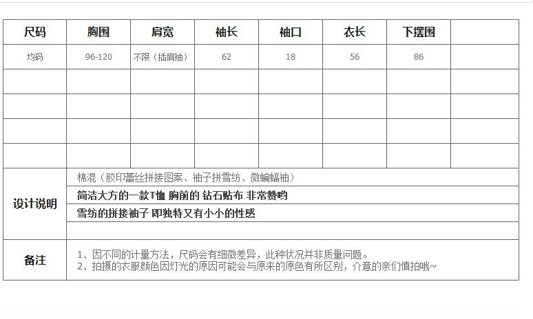 供应最新款2015早秋印花上衣宽松T恤图片