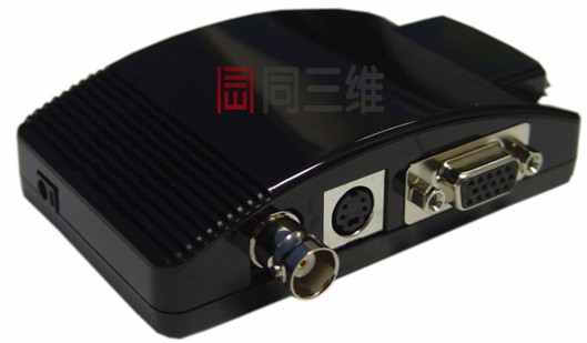 BNC转VGA视频转换器-实现S端子转VGA、BNC转VGA、AV转VGA信号图片