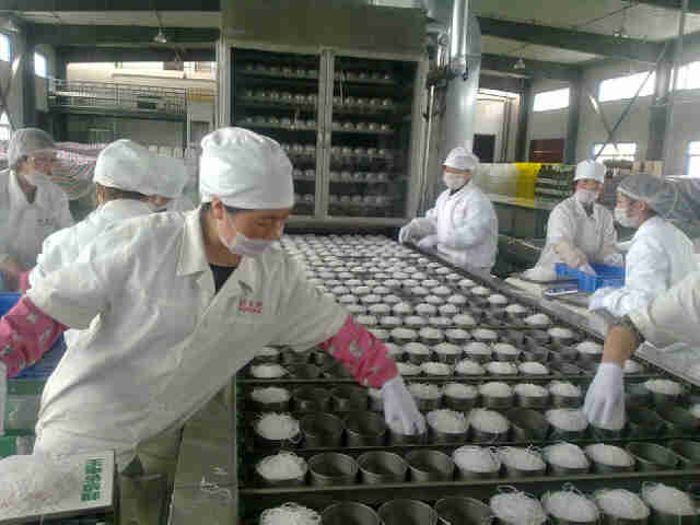 湖南即食粉絲生產(chǎn)線圖片