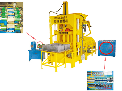 供应QTY4-15型全自动砌块成型机