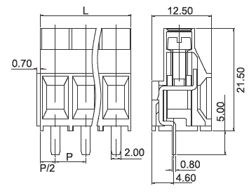 PCB板接线端子台图片