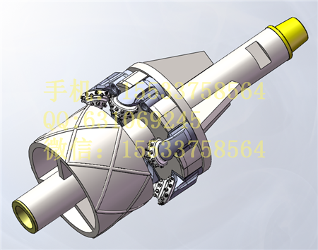 供应穿越牙轮钻头 非开挖岩石牙轮钻头 岩石扩孔器工作原理及加工制作过程图片