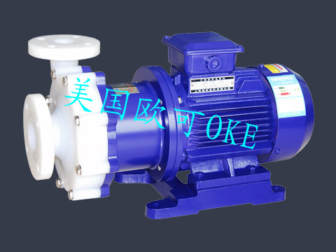 供应用于的进口氟塑料磁力泵防爆自吸不锈钢图片