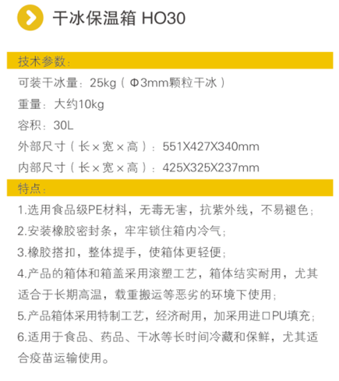 赫瑞德的小型门店干冰保温箱品质有保障，认准赫瑞德买买买！图片