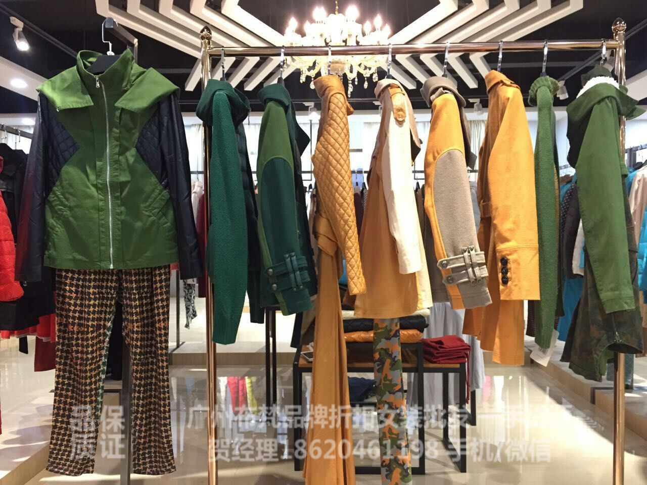 供應(yīng)播牌2015春夏份貨廣州品牌服裝