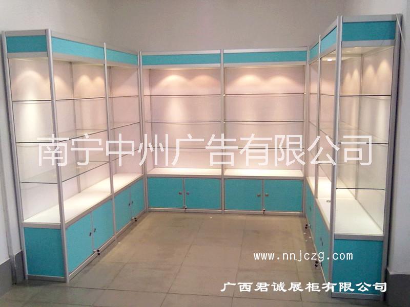 供应用于展示商品的订做展柜化妆品精品展示柜手机柜图片