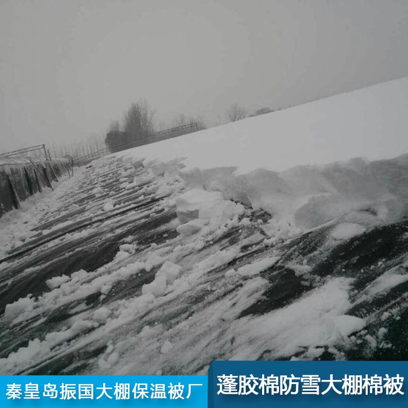 蓬胶棉防雪大棚棉被厂家图片