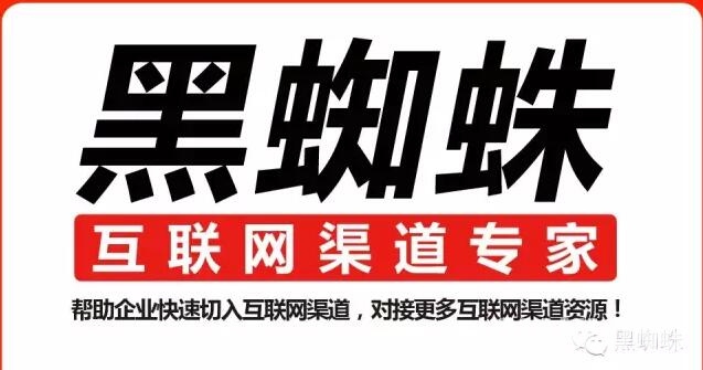 站在黑蜘蛛互联网渠道专家顺风口 转型之路一步之遥