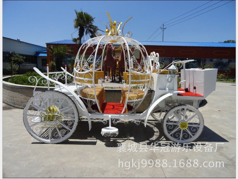 电动公主马车YC-C0052b西式婚庆马车/西式婚礼车/花式马车