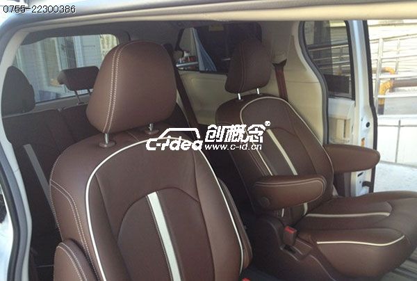 深圳豐田塞納座椅內(nèi)飾改裝圖片