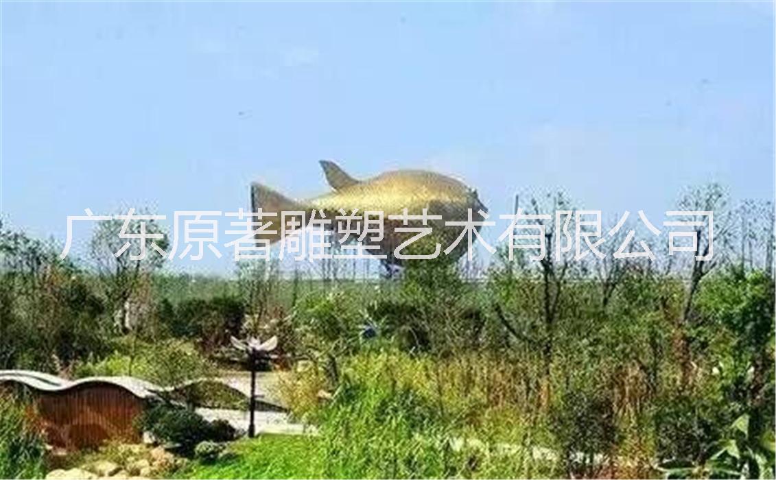 供应用于景区旅游景区景雕广场的东莞铸铜河豚雕塑，东莞铸铜河豚雕塑厂家，广东铸铜雕塑，东莞动物铸铜雕塑，广东原著雕塑艺术图片