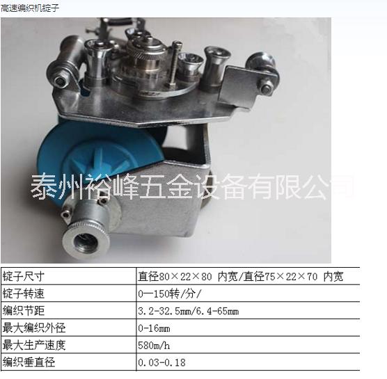 24锭高速编织机锭子（光缆用）图片