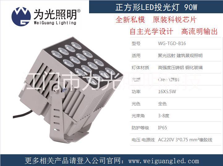 供应江门为光照明小型LED投光灯图片