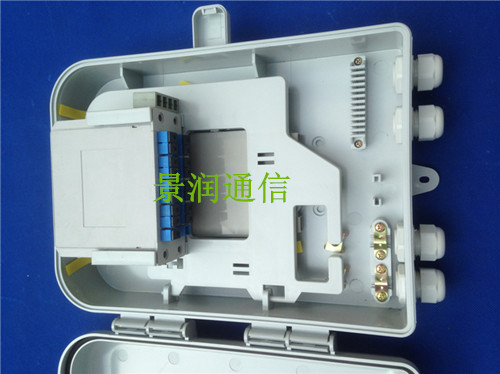 1分16插片式光分路器箱室外抱杆图片