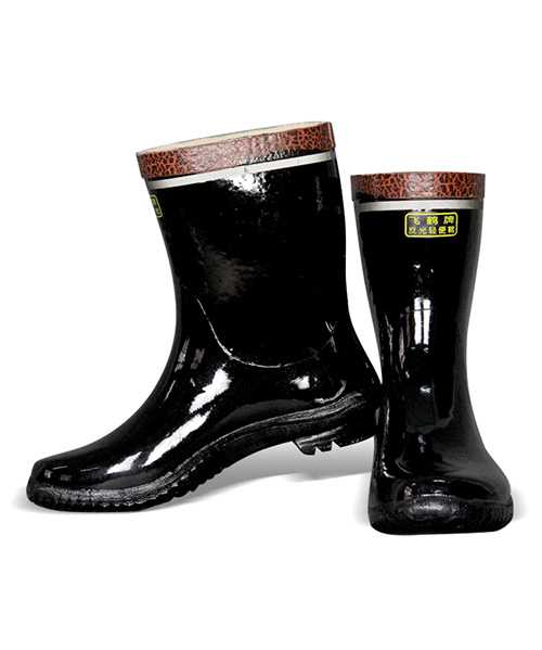 供應(yīng)廠家批發(fā)飛鶴正品男士反光輕便靴