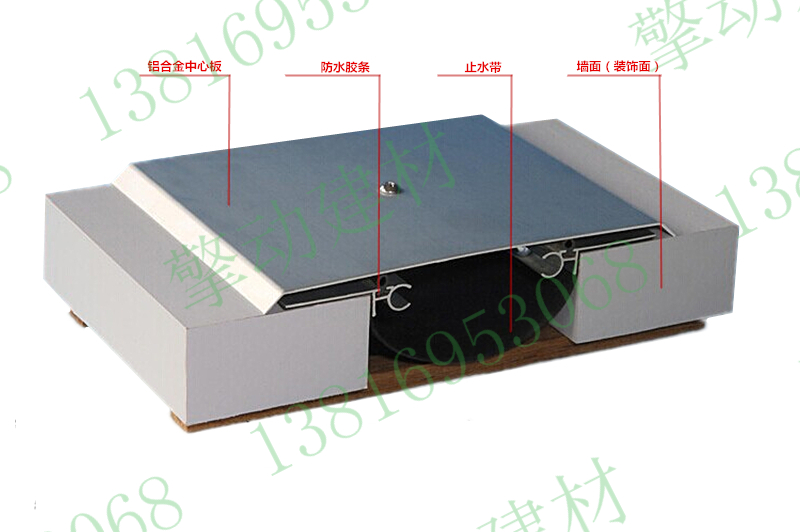 变形缝图集04CJ01-1做法应用天津盖板型外墙变形缝批发及安装搭接图片