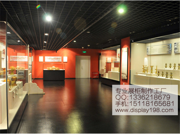 供应书画博物馆展柜字画博物馆展示柜字画展示柜深圳展柜工厂图片