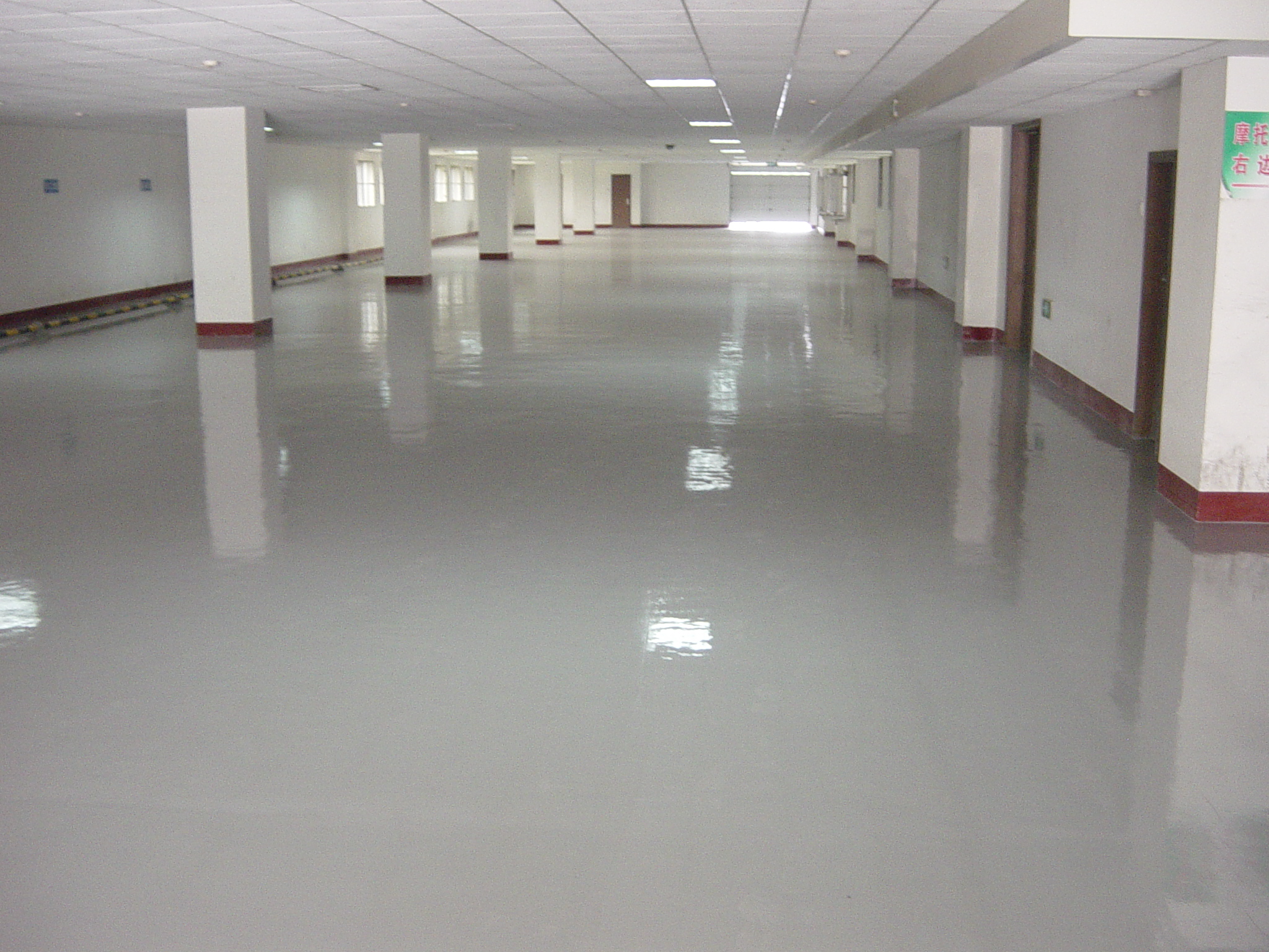 濱州惠民環(huán)氧樹脂地坪漆處理舊地面圖片