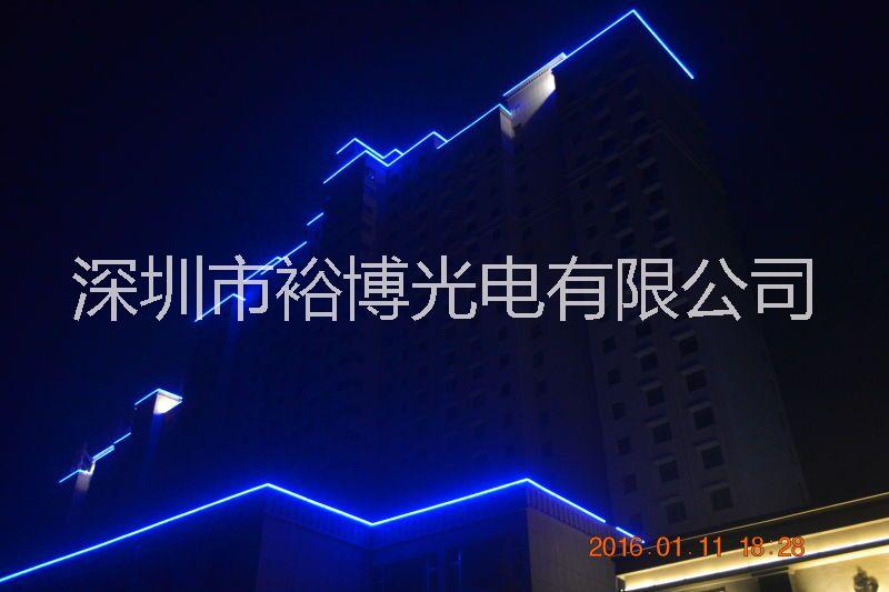 深圳市LED全彩8段48珠LED轮廓灯厂家供应LED全彩8段48珠LED轮廓灯  24V供电 3年质保   裕博光电