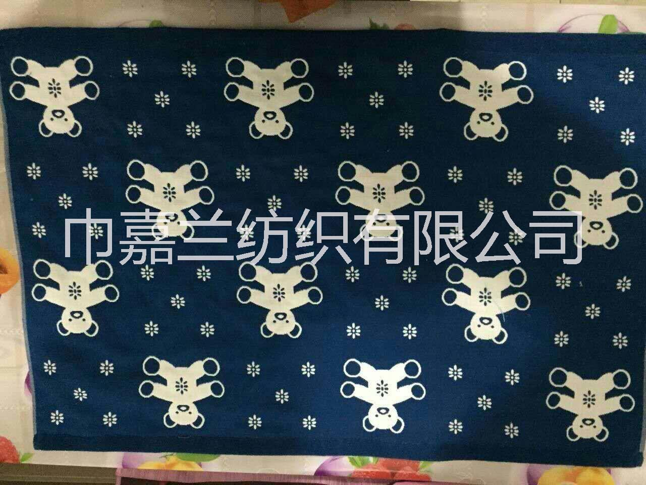 三层布艺枕巾喜字图片