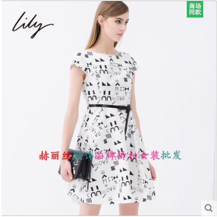 lily品牌女装上海尾货批发图片