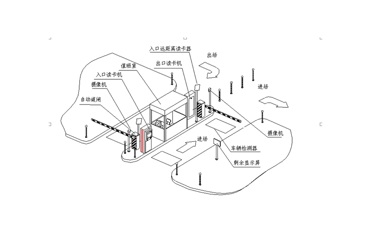 供应用于广泛的广州停车场管理系统设备/价格/厂家图片