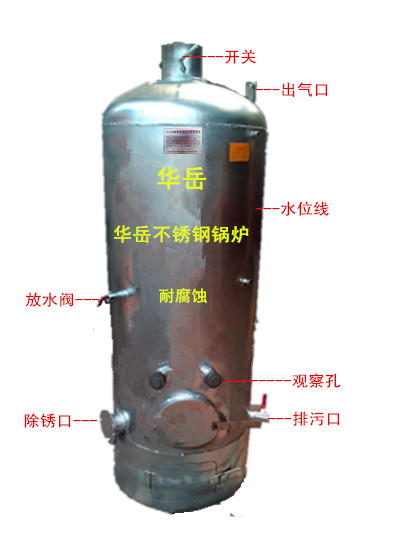 華岳600型不銹鋼鍋爐圖片