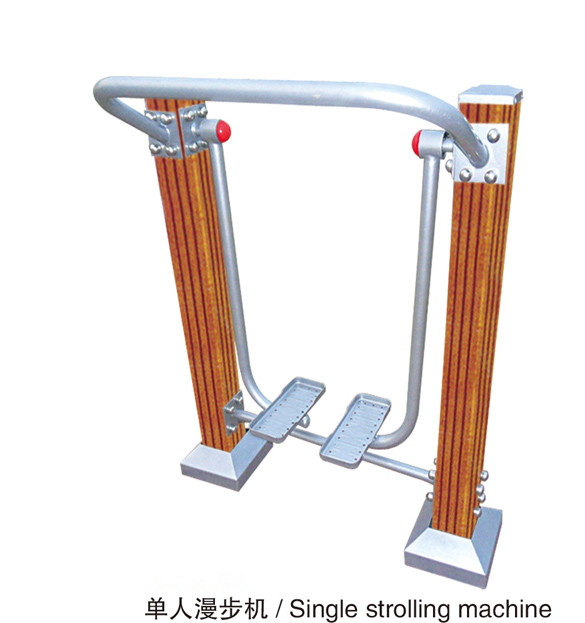 供应单人漫步机 公园健身器材单人漫步机 单人漫步机厂家报价 休闲娱乐器材单人漫步机图片