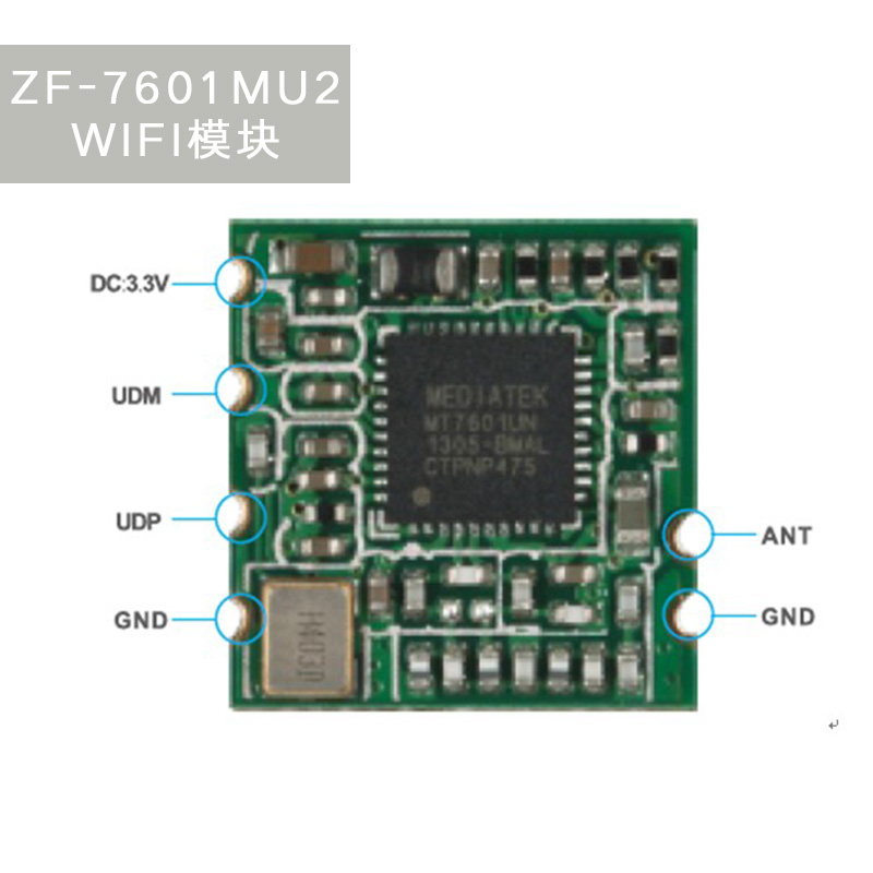 供应MT7601邮票孔wifi模组图片