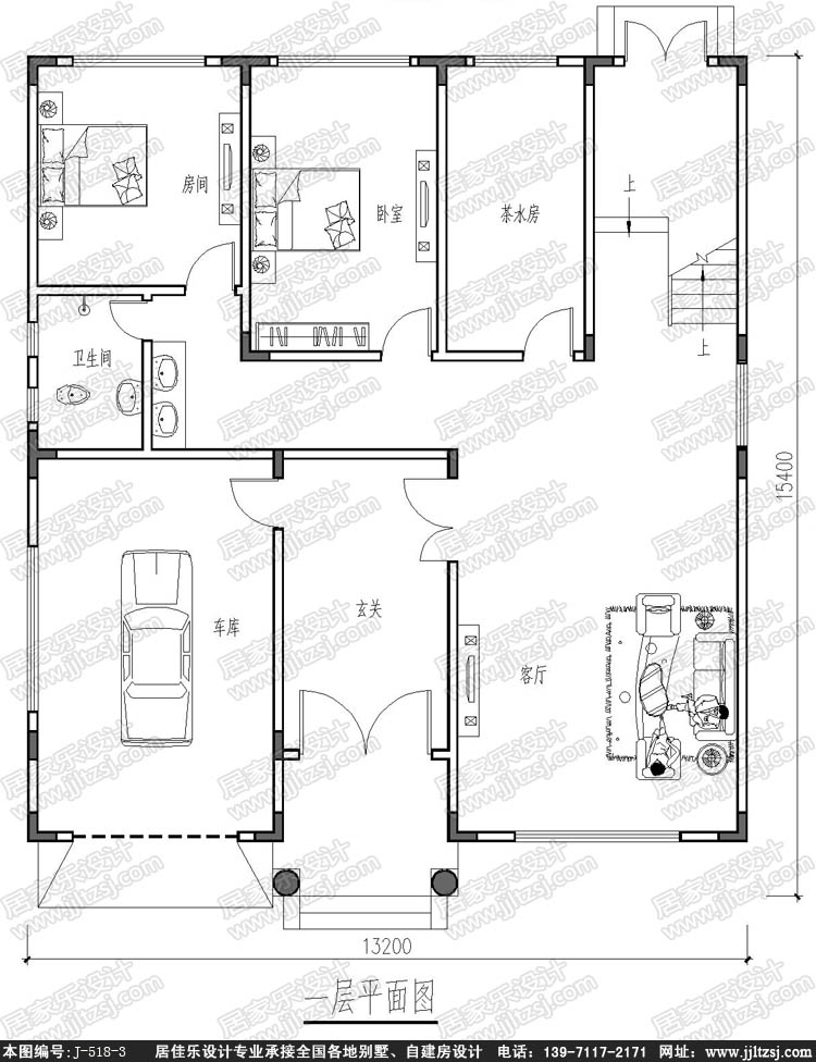 武汉市190平米三层小别墅设计图-厂家供应用于建房施工图的190平米三层小别墅设计图-房屋设计图-农村自建房设计图-房子设计图-居佳乐别墅设计