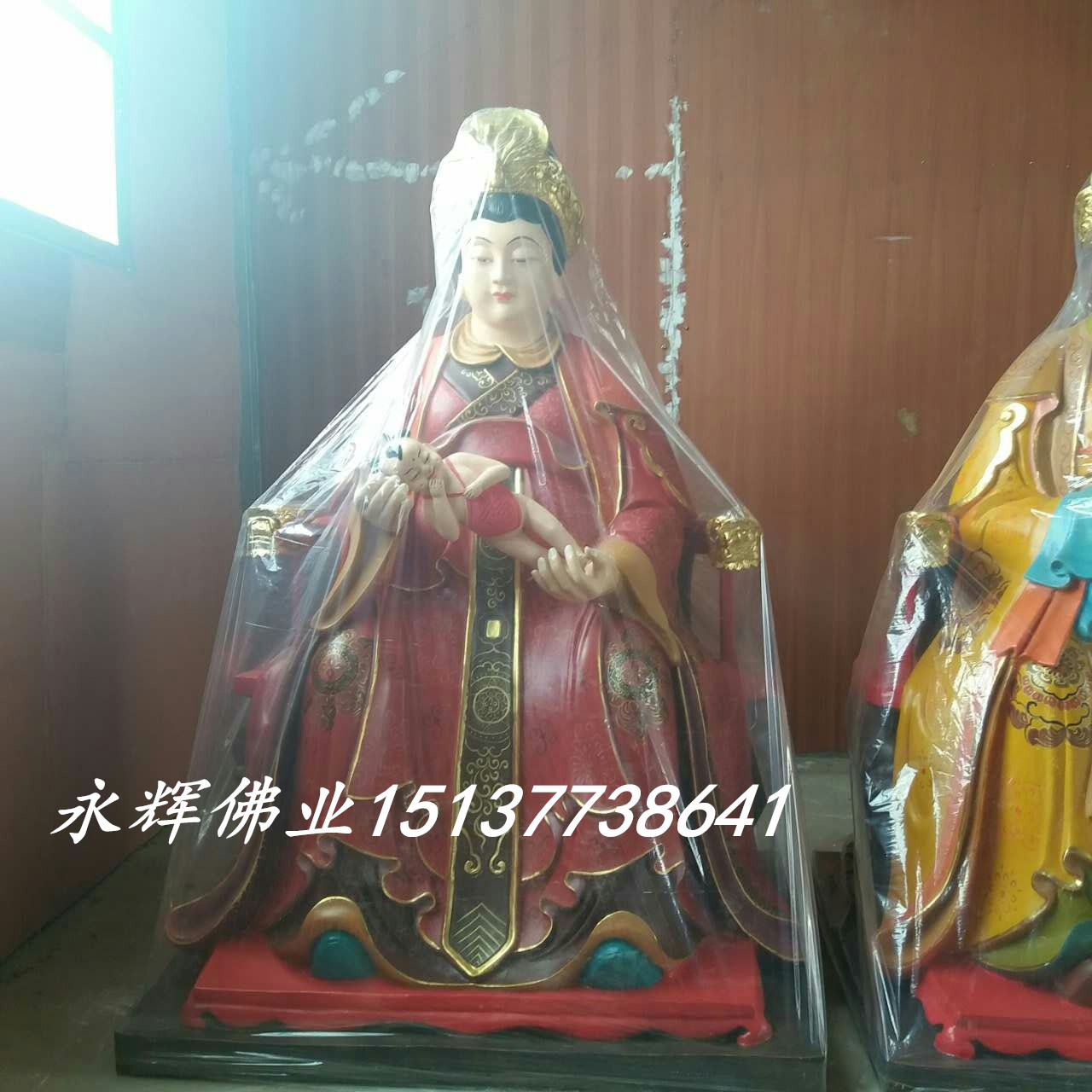 南阳市后土娘娘像子孙娘娘赐月娘娘神像厂家供应用于供奉的后土娘娘像子孙娘娘赐月娘娘神像